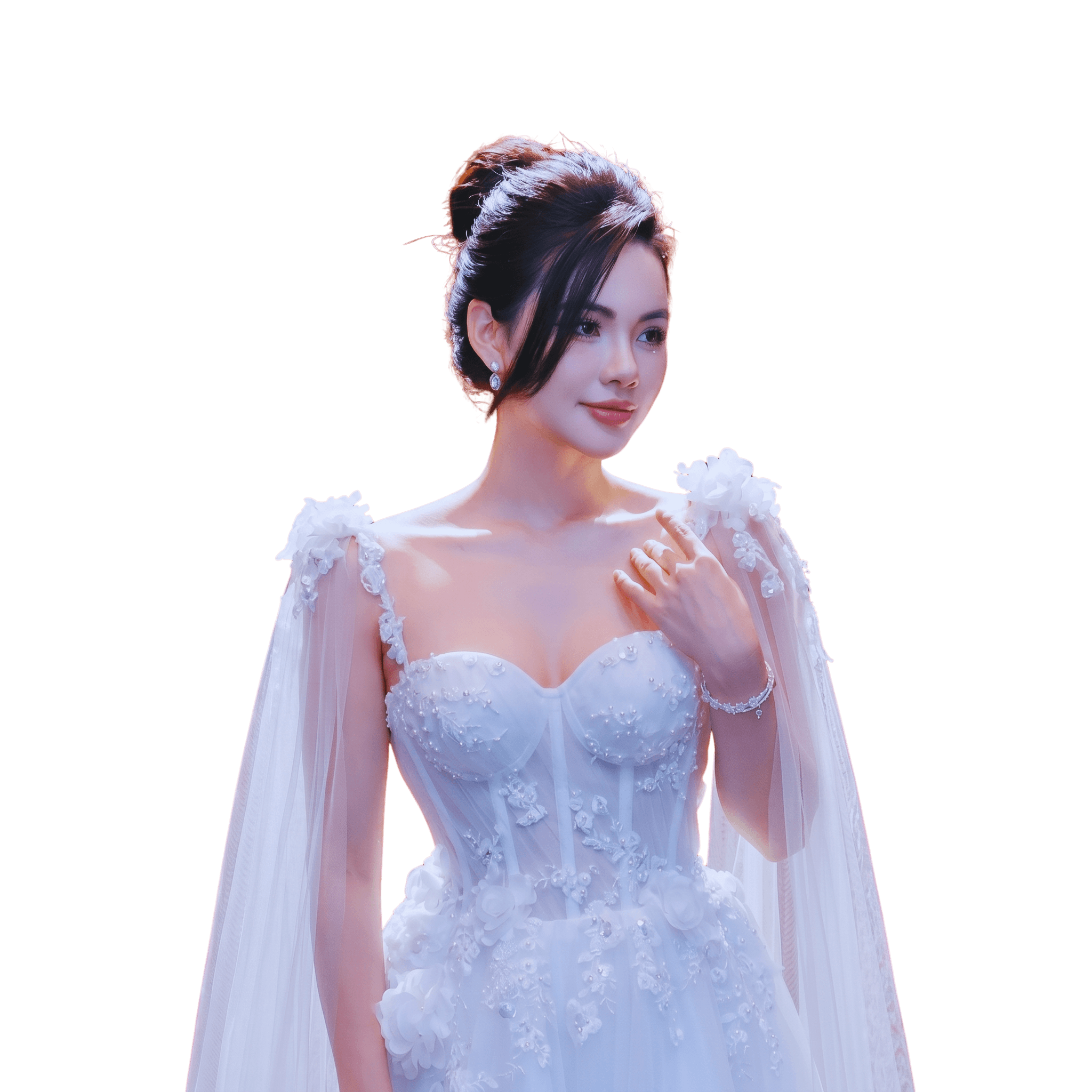 MC Hồng Nhung trên sân khấu